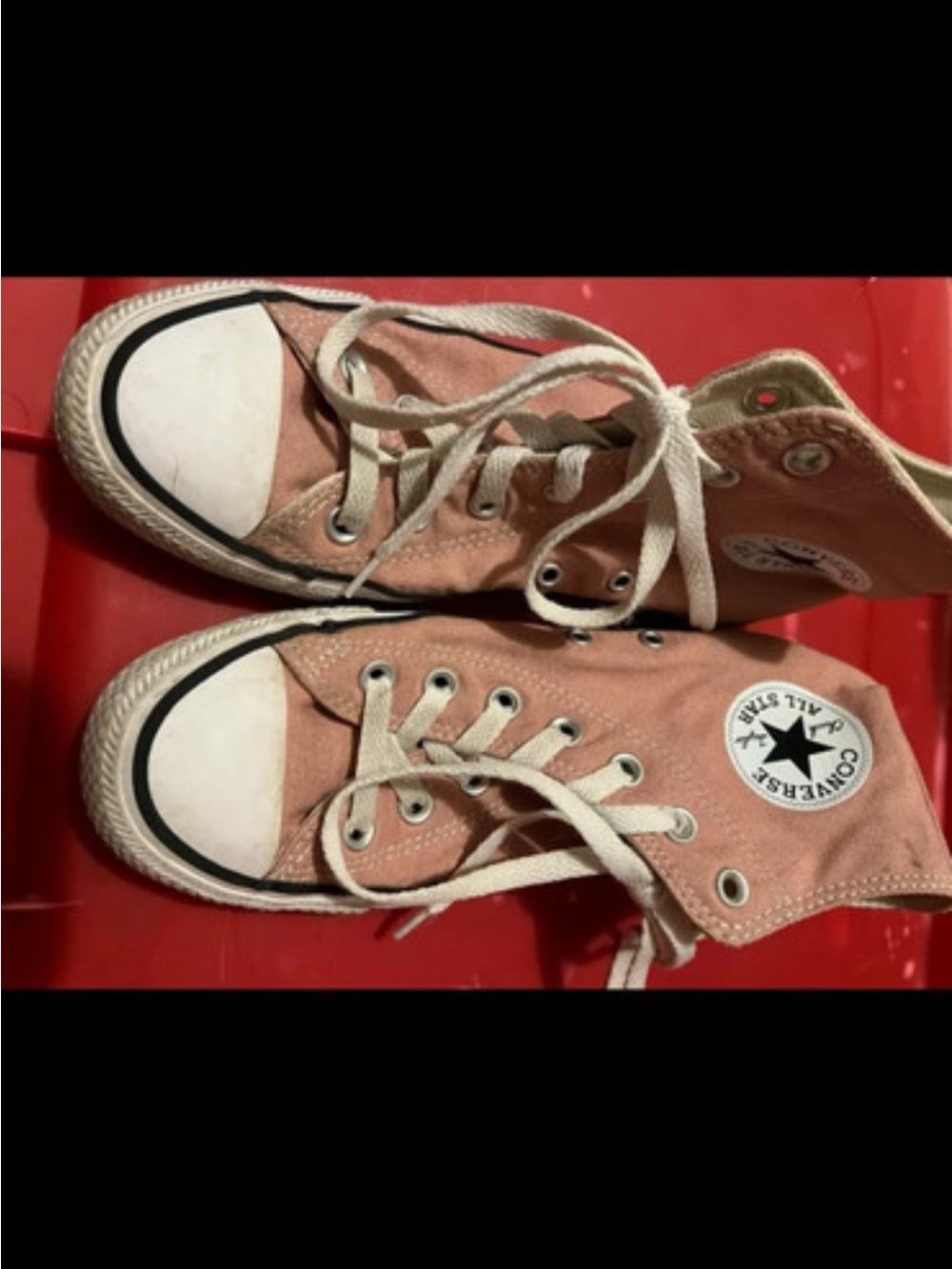 Converse Kids High Top Sneakers - Dusty Rose Pink